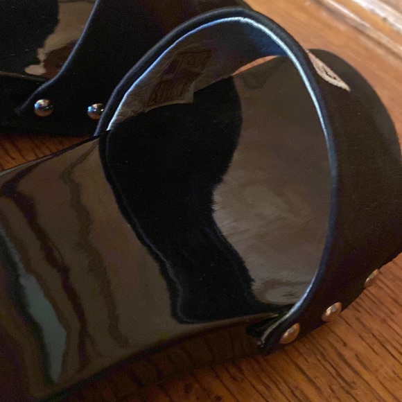 Chanel black clogs slides Sz 36 - Picture 5 of 5